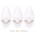 The nōz Chain — For Healed Septum Piercings